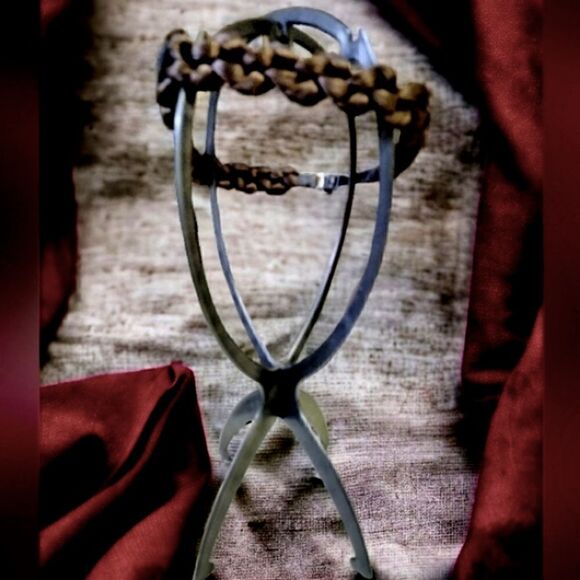  Hair2wear by Christie Brinkley Collection  Braided Headband MED DARK BRWN  NWOT - Picture 3 of 10